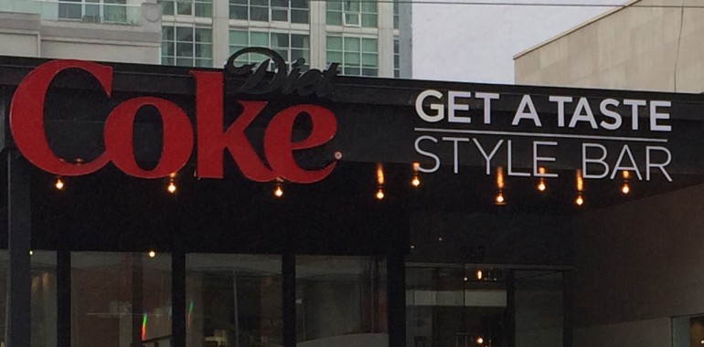 Pop-up Retail: Making Diet Coke synonymous with style